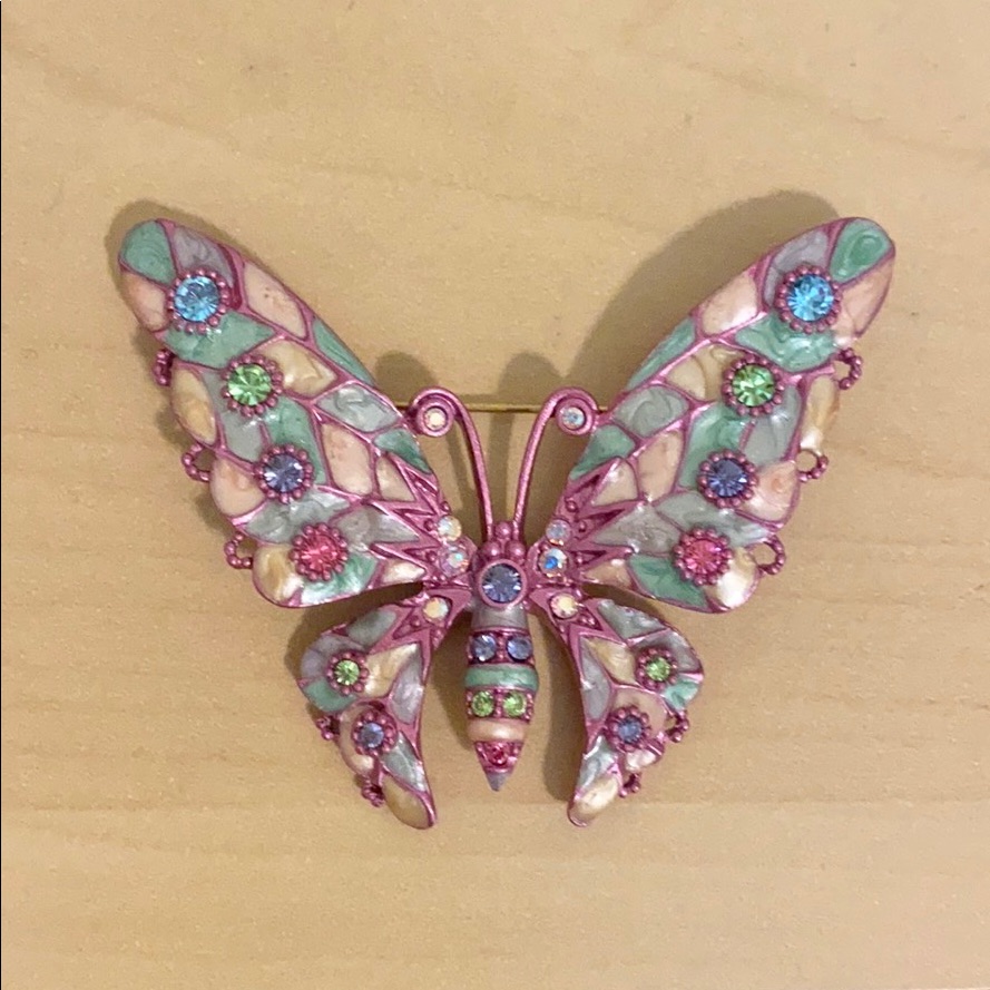 Handmade Butterfly Brooch